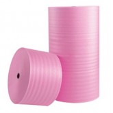 Non-Perforated Anti-Static Air Foam Roll 1/4" Thick x 6" x 250' - 12 per Bundle